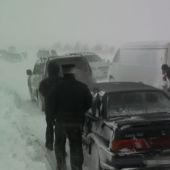 Последствия снегопада в Актюбинской области